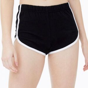 Papaya ~ Black Shorts with White Detailing